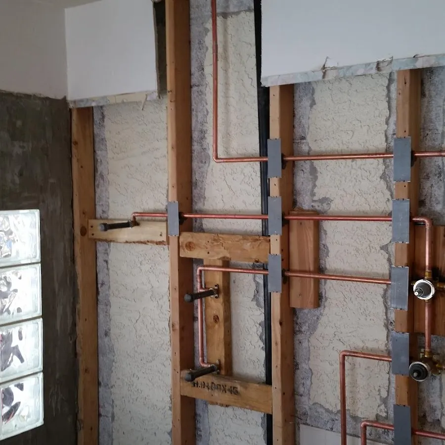 Copper pipe installation for Burst Pipe Repair in Lawrence